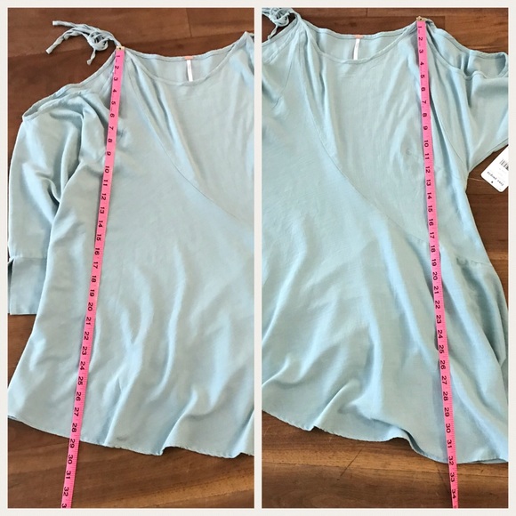 NWT Free People Clear Skies Tunic in Mint - Picture 8 of 8